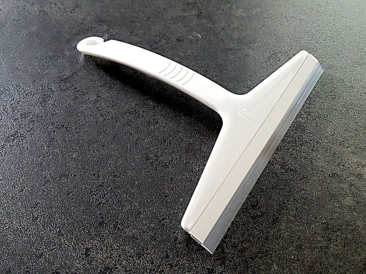 Duschabzieher Typ Riva mit weicher Abziehlippe – Made in Germany – Optional mit Haken – Art.Nr. 423310