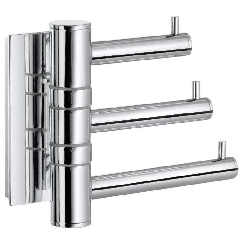 Schwenkbarer Dreierhaken – Praktisch, elegant und platzsparend