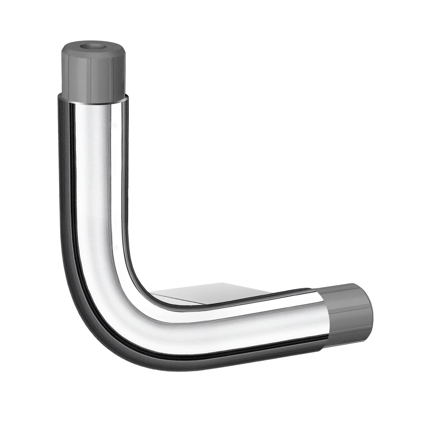 LIVING L-Verbinder links Haltegriffsystem verchromt