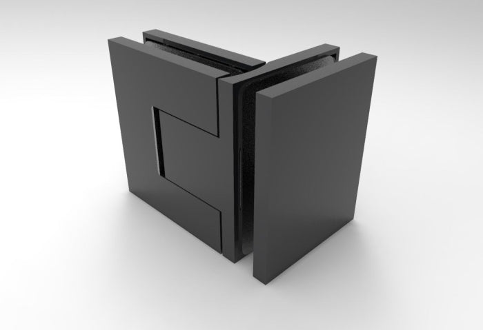 Bellagio Pendeltürband 90° Glas-Glas – 8/10 mm ESG, 50 kg, einstellbar – Art.Nr. BEL392