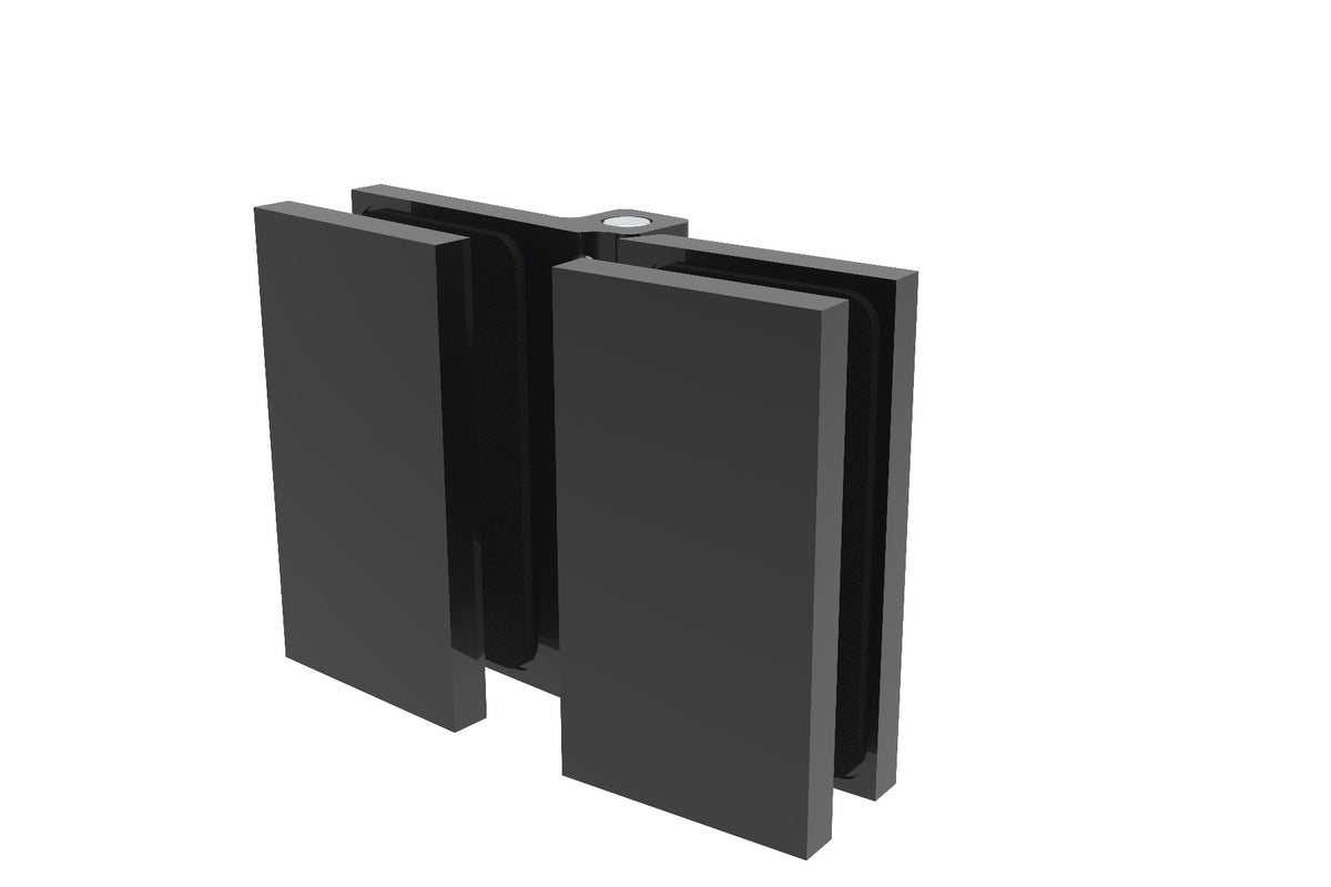 Anschlagband 180° Glas-Glas, Detailansicht