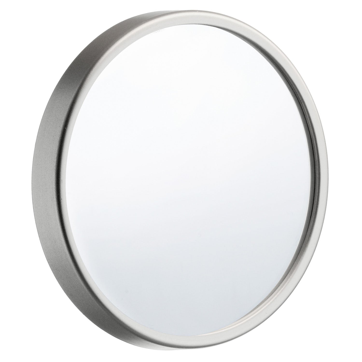 Kosmetikspiegel mit Saugnapf 12-fach Ø 90 mm Silber