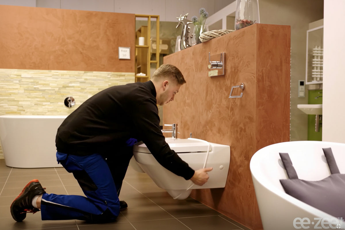 Fertigfuge, die einfache Lösung für perfekte Silikonfugen im Bad | Silikonfuge fertig | Fugenring | eezee