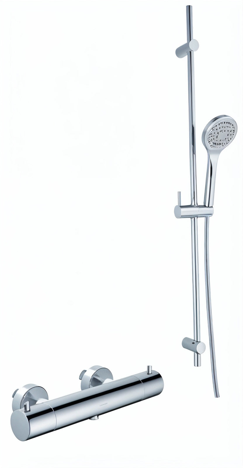 Vigour V1 Renovierungsset, AP-Brausethermostat mit Brausegarnitur 90 cm, verchromt