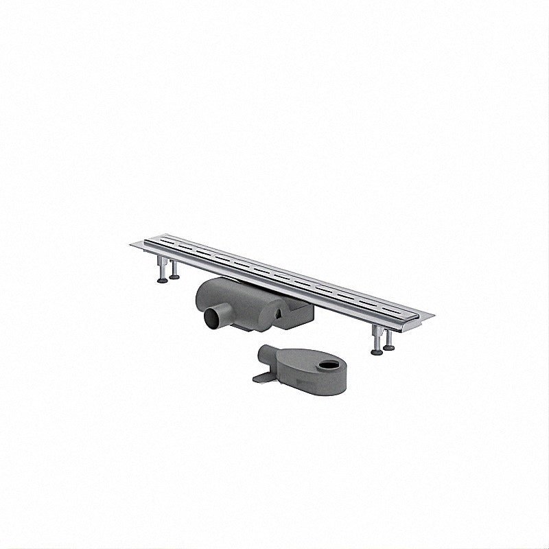 Vigour V2 Duschrinne Kunststoff 700 mm mit Wenderost V2GKK70WR