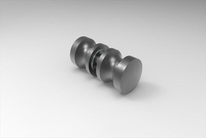 Dusch-Türgriff rund Ø 30 mm in Graphit matt gebürstet