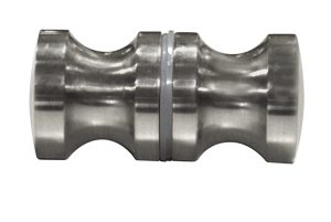 Duschtürgriff rund, Art.Nr. EUSDK1, Edelstahlopitk