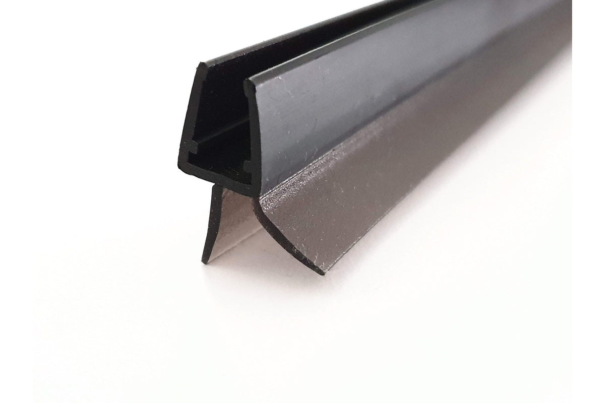 Schwarze Schleiflippendichtung – Abtropfleiste, 11–14 mm, Art.Nr. 5102-B