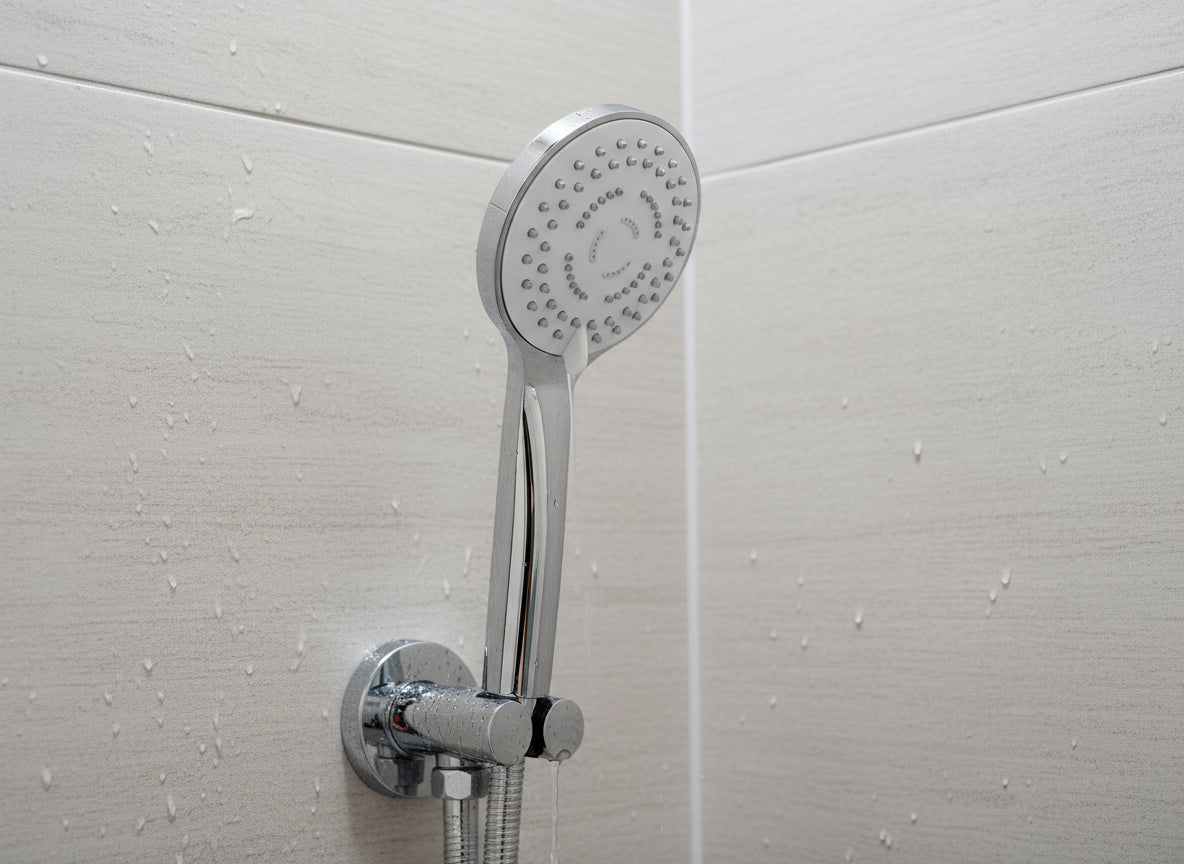 Vigour Handbrause V1 mehrstrahlig verchromt – Ø 97 mm, Antikalksystem, 1/2" – Art.Nr. V1HB5