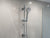 Brausegarnitur mit Handbrause – 3 Strahlarten, chrom, 600 mm Wandstange