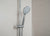 Brausegarnitur mit Handbrause – 1 Strahlart, chrom, 600 mm Wandstange