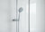 Brausegarnitur mit Handbrause – chrom, 1-strahlig, 900 mm Wandstange