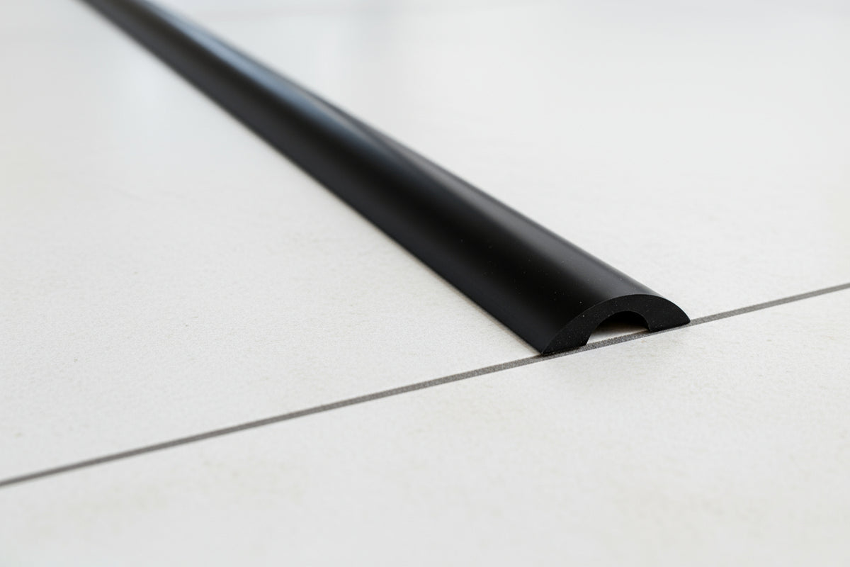 Alu-Schwallprofil runde Form; 20 x 6 mm; SDT980