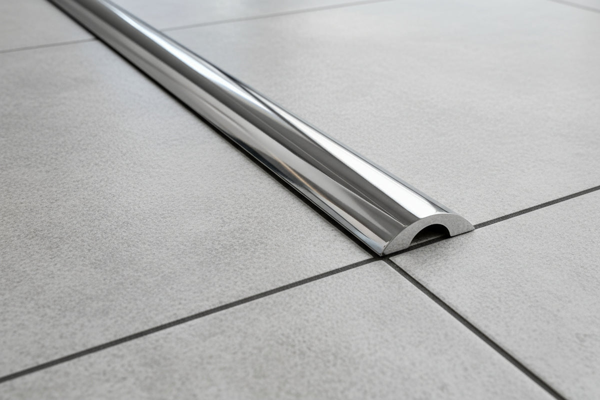 Alu-Schwallprofil runde Form; 20 x 6 mm; SDT980