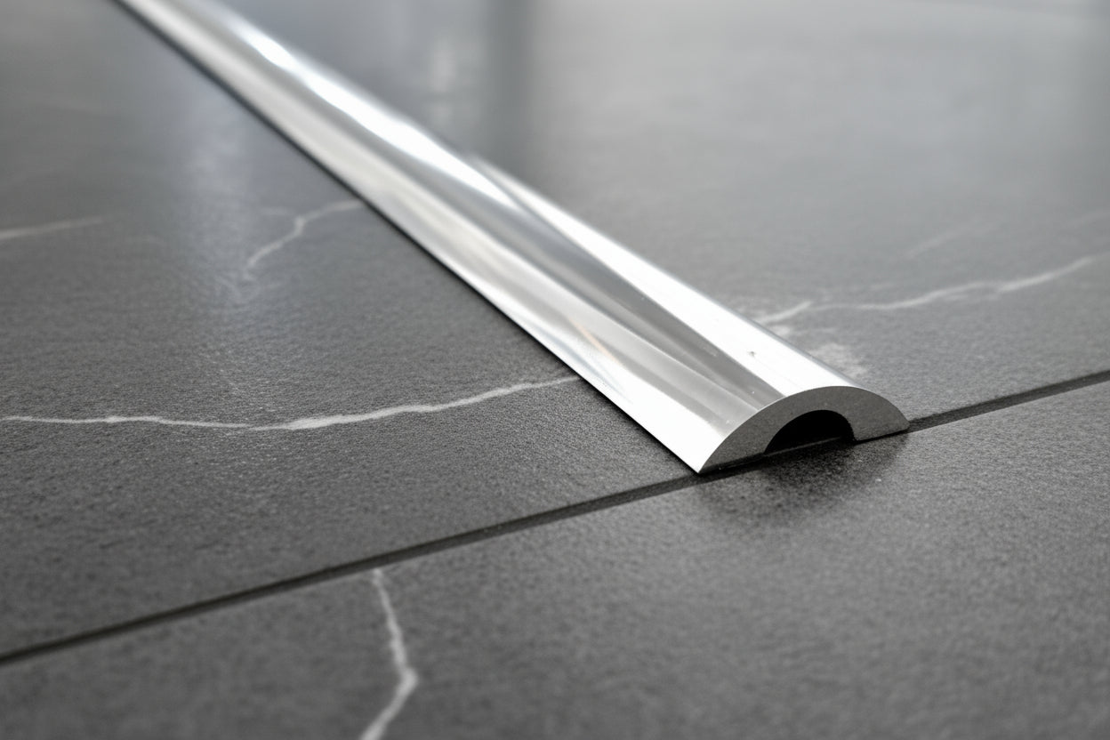 Schwallprofil rund SDT980 – Alu 6 mm, 5 Farben, 100–240 cm
