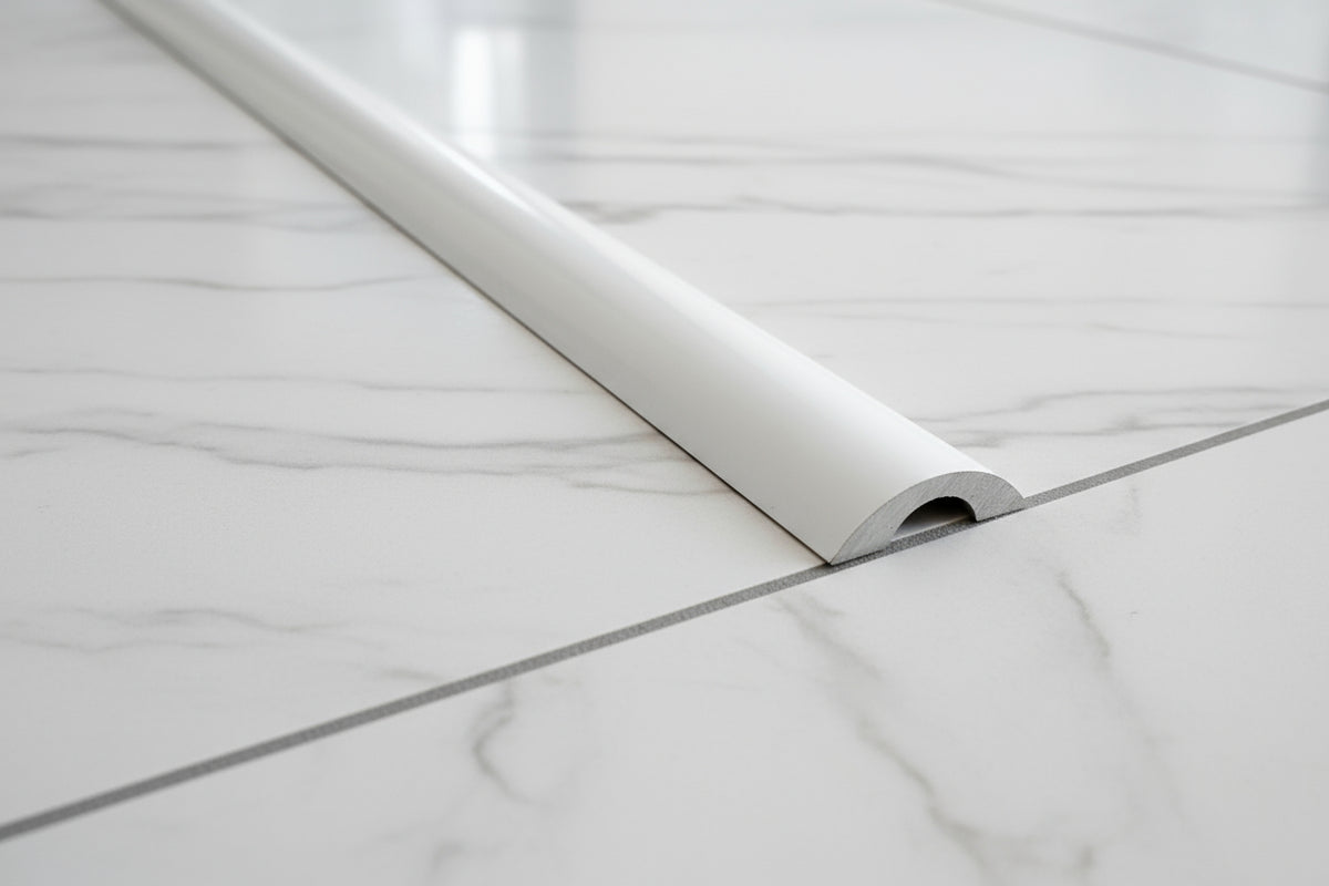 Alu-Schwallprofil runde Form; 20 x 6 mm; SDT980