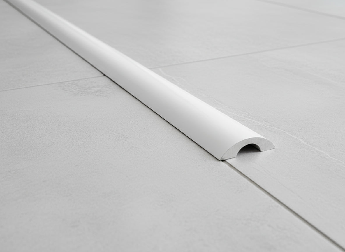 Alu-Schwallprofil runde Form; 20 x 6 mm; SDT980