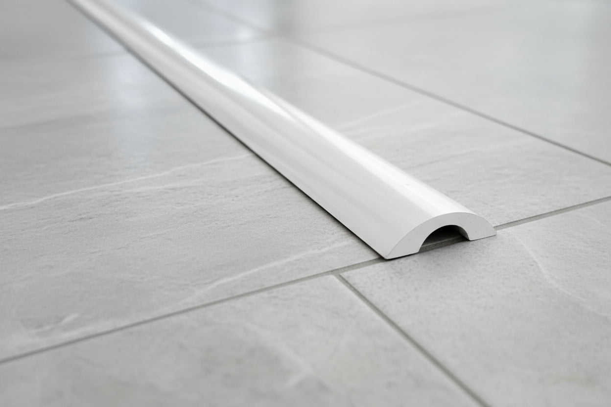 Alu-Schwallprofil runde Form; 20 x 6 mm; SDT980