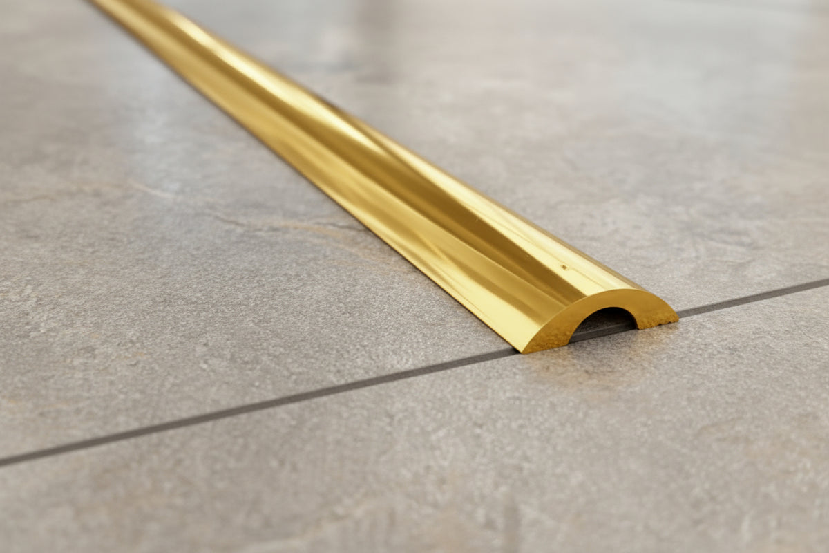 Alu-Schwallprofil runde Form; 20 x 6 mm; SDT980