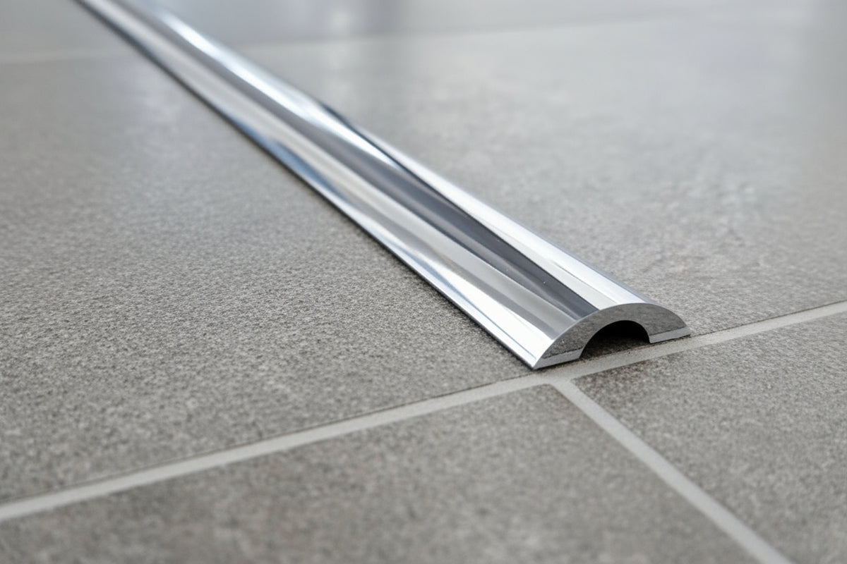 Alu-Schwallprofil runde Form; 20 x 6 mm; SDT980