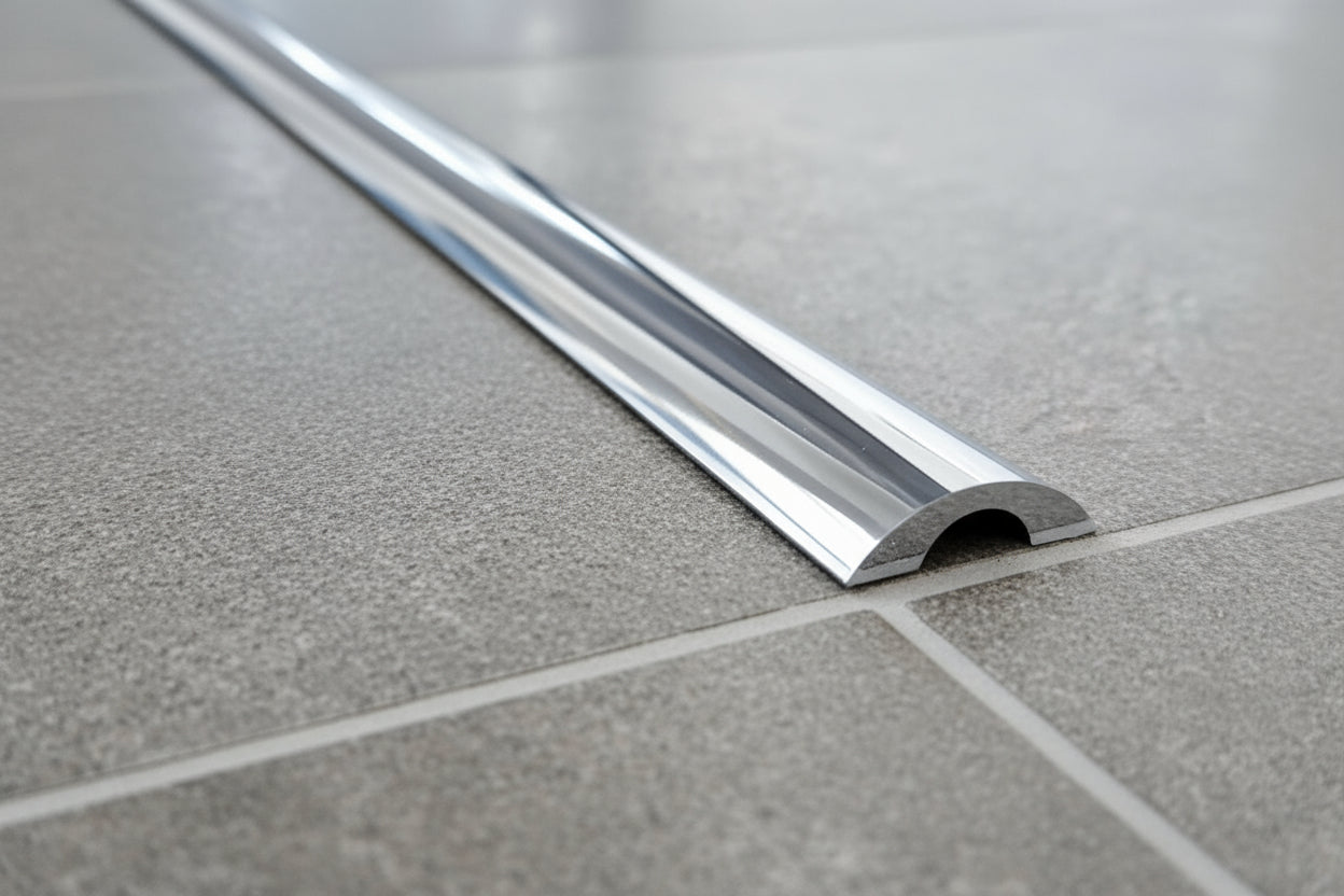 Schwallprofil rund SDT980 – Alu 6 mm, 5 Farben, 100–240 cm