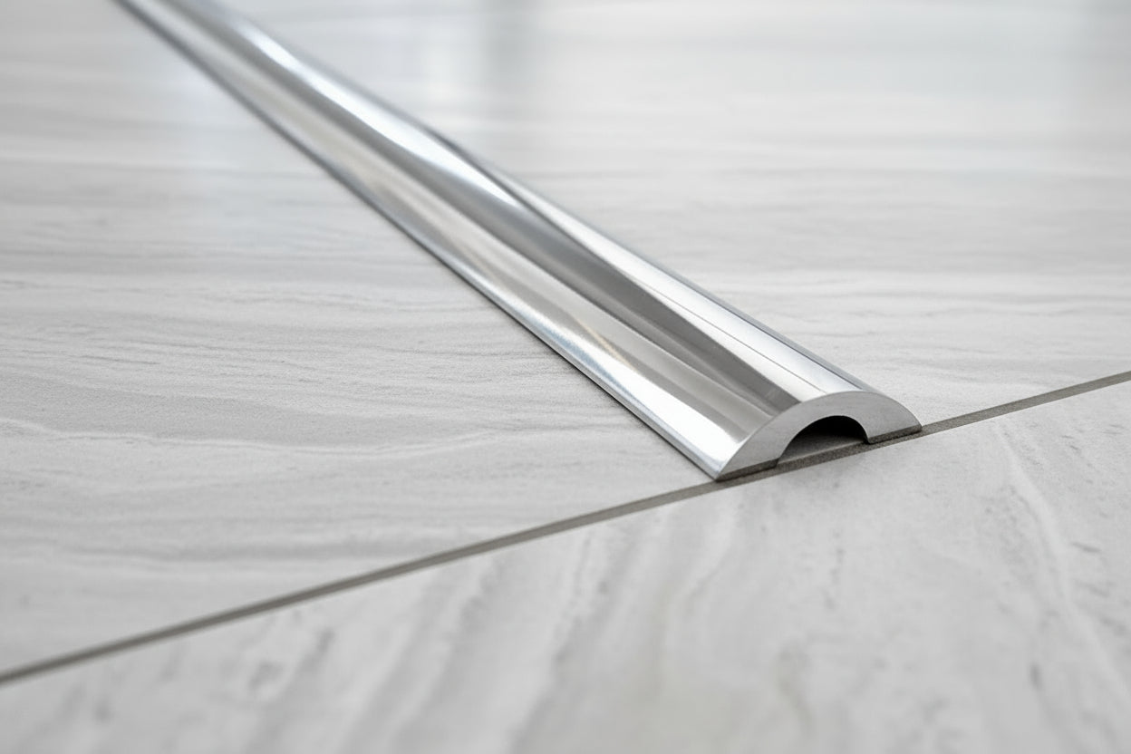 Alu-Schwallprofil runde Form; 20 x 6 mm; SDT980