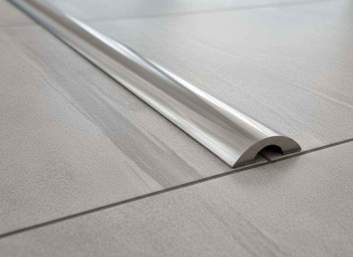 Alu-Schwallprofil runde Form; 20 x 6 mm; SDT980