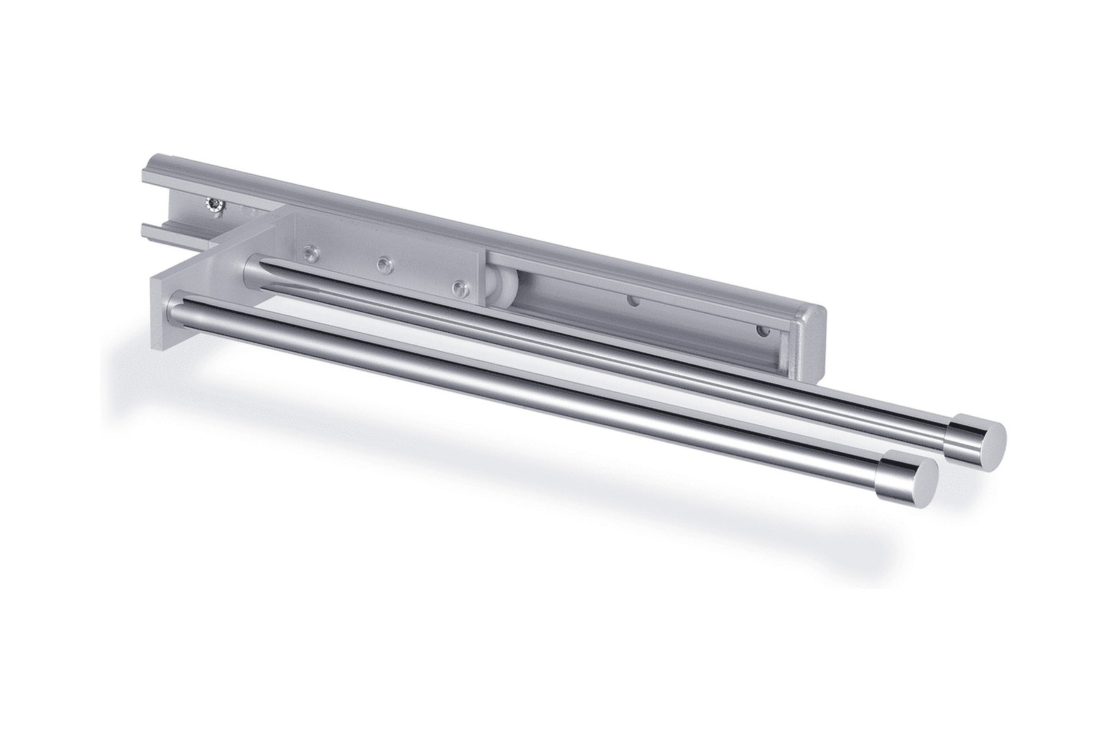 Giese Handtuchhalter einteilig ausziehbar, 300 bis 485 mm, Aluminium-Laufschiene, Art.Nr. 91115