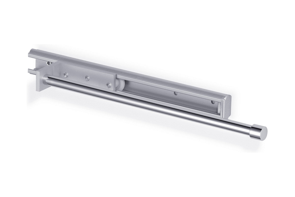 Giese Handtuchhalter einteilig ausziehbar, 300 bis 480 mm, Aluminium-Laufschiene, Art.Nr. 91113