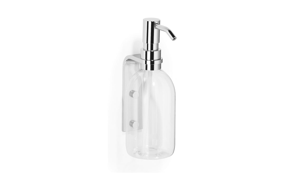 Giese Uno Seifenspender für Dusche und Waschtisch, Wandmodell, Massivmessing, Art.Nr. 11014
