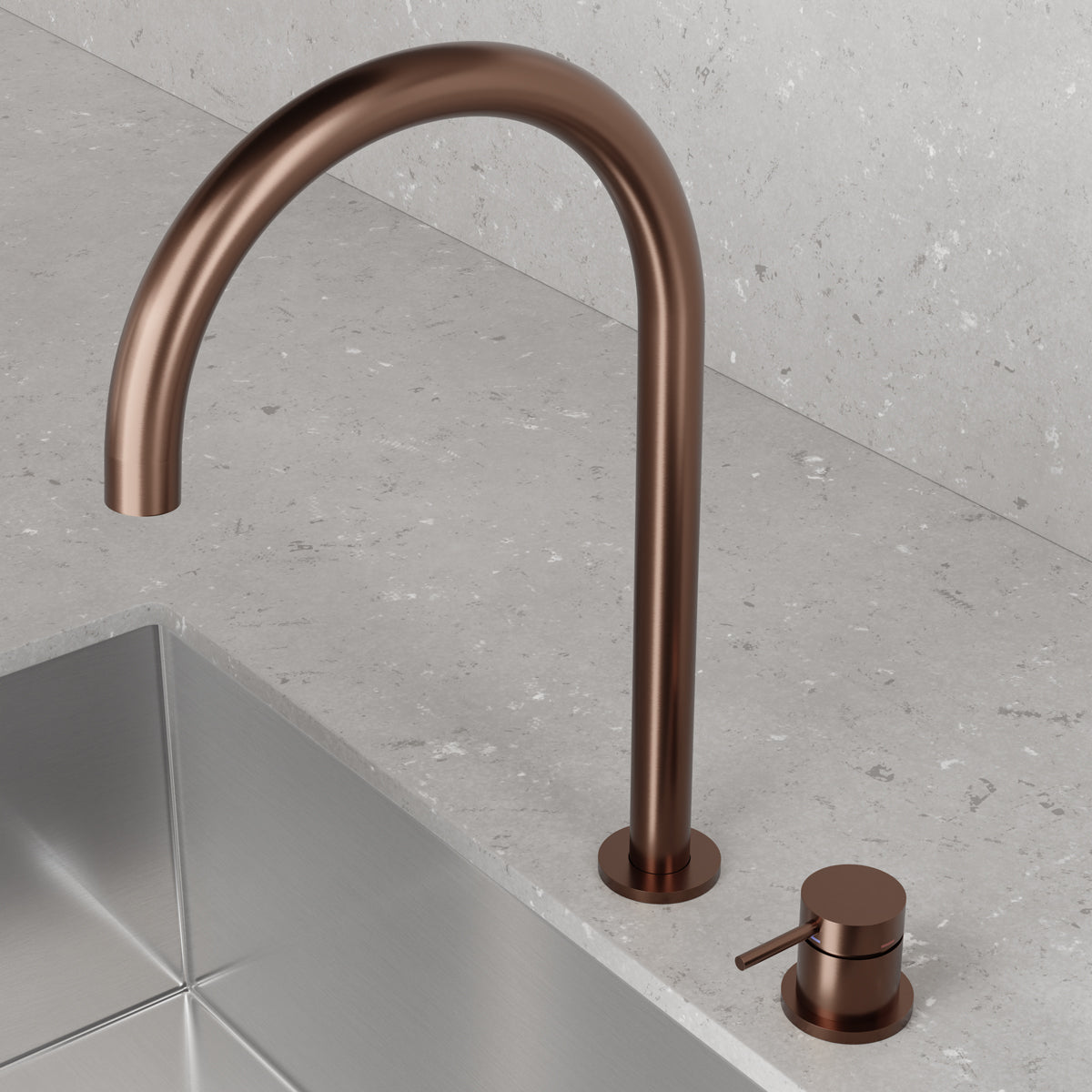 ScandTap Harmonized K2 Küchenarmatur, Amber
