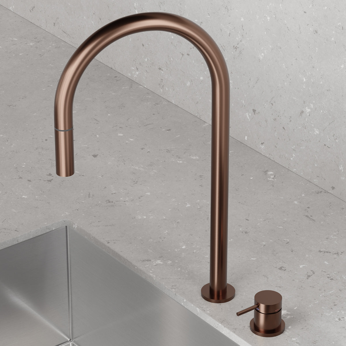 ScandTap Harmonized K2P Küchenarmatur, Amber