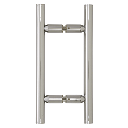 Griffgarnitur Leiterform 152 mm Lochabstand Chrom LP6X6CH