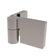 Lugano Duschband 90° Glas-Wand mit Hebe-Senk-Funktion