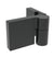 Lugano Duschband 90° Glas-Wand mit Hebe-Senk-Funktion