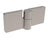 Lugano Duschband 180° Glas-Glas mit Hebe-Senk-Funktion