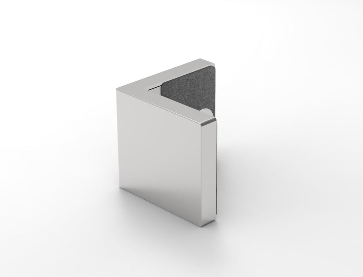 MURELLO Glasverbinder 90° Chrom
