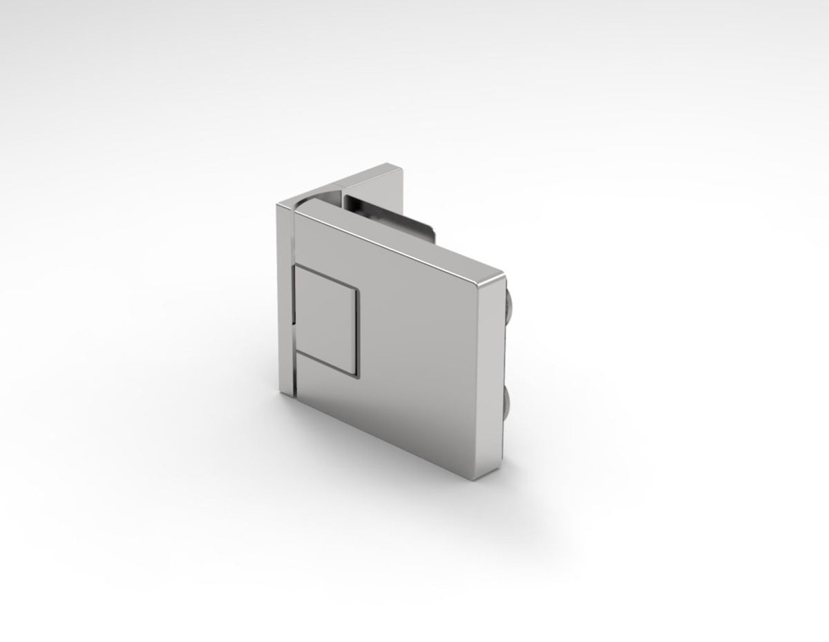 MURELLO Türband 90° Glas-Wand Hebe-Senk DIN links Chrom