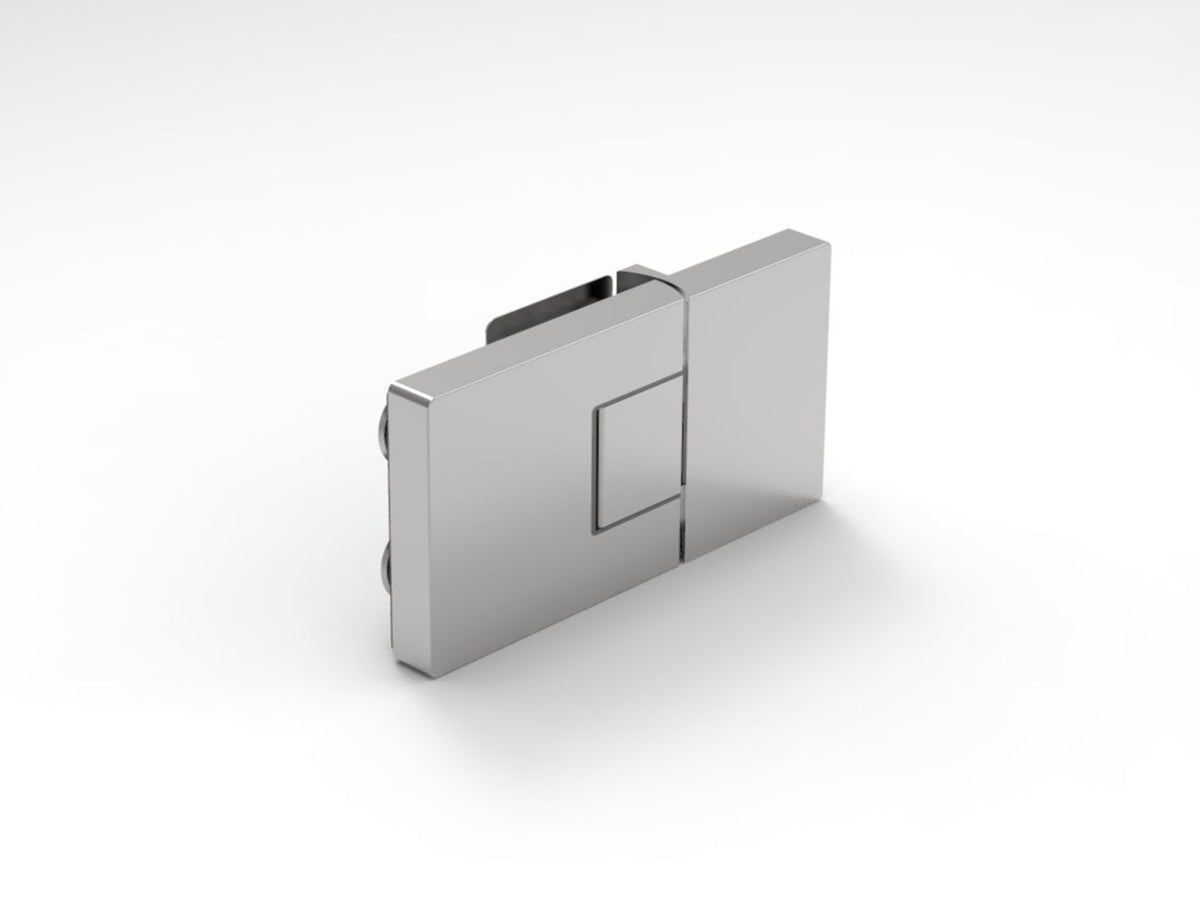 MURELLO Türband 180° Glas-Glas Hebe-Senk DIN links Chrom
