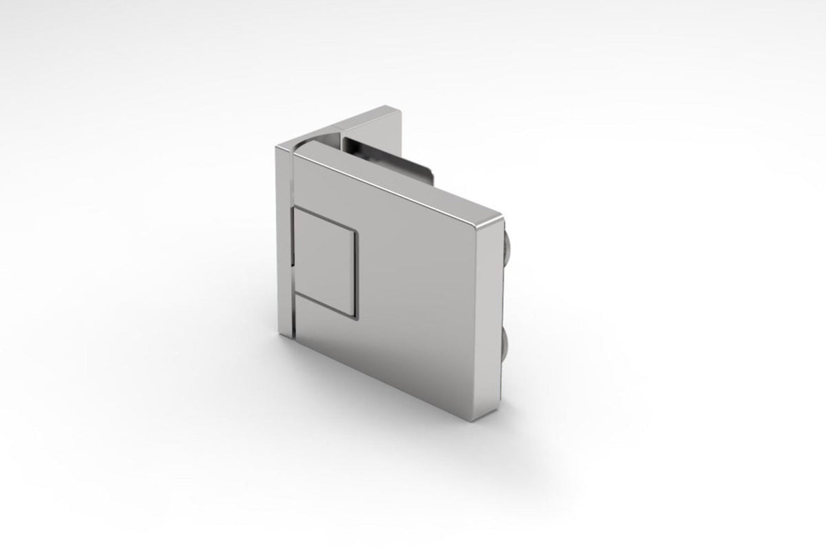 MURELLO Türband 90° Glas-Wand Hebe-Senk DIN links Chrom
