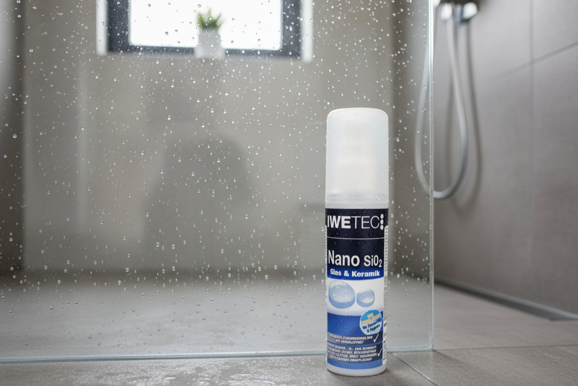 Nano-Oberflächenschutz für Glas und Keramik – 125 ml, Lotuseffekt gegen Kalk