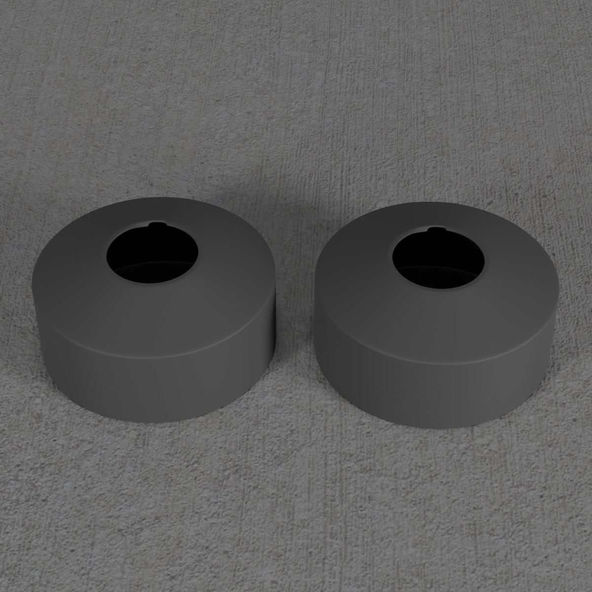ScandTap Pleasure Abdeckkappen 33 mm, Coal, Originalfoto