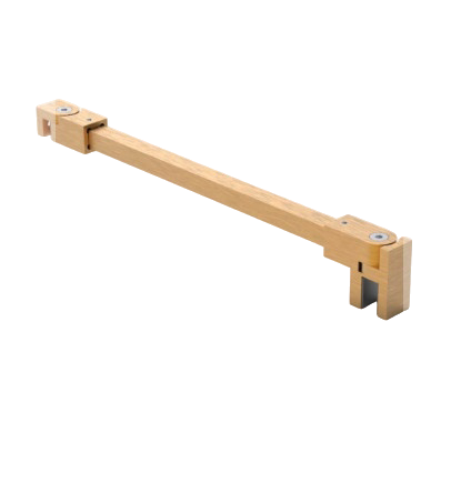 Stabilisierungsstange eckig 12x12 mm, 1200 mm, in Gold Bronze gebürstet