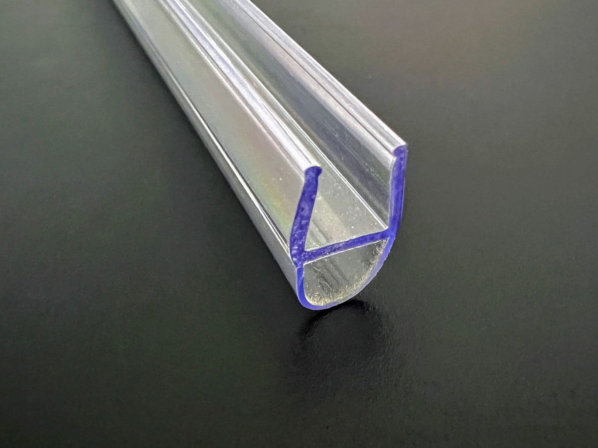 Polycarbonat-Streifdichtung (Ballondichtung) hochtransparent – Für 6 oder 8 mm Glas – Art.Nr. S007