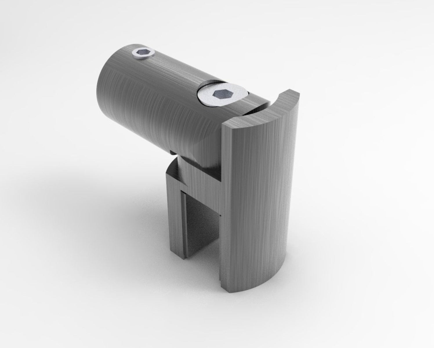 Drehbarer Glashalter für runde Stabilisierungsstange Ø 12 mm, Art.Nr. S1204