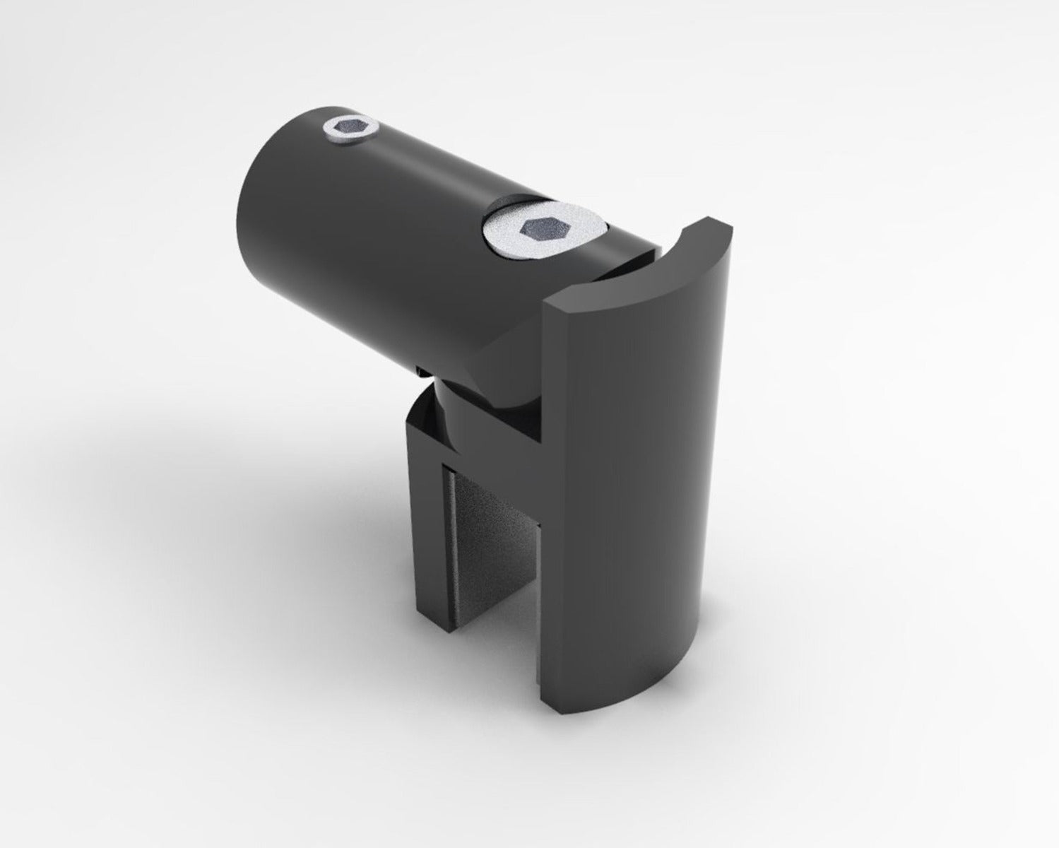 Drehbarer Glashalter für runde Stabilisierungsstange Ø 12 mm, Art.Nr. S1204