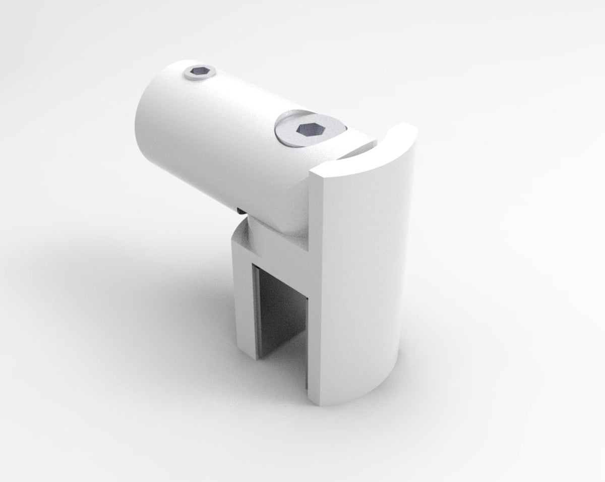 Drehbarer Glashalter für runde Stabilisierungsstange Ø 12 mm, Art.Nr. S1204