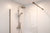 Stabistangen-Set rund, Glas-Wand, flexibel einstellbar, 12 mm Rohr, Art.Nr. S1212SET