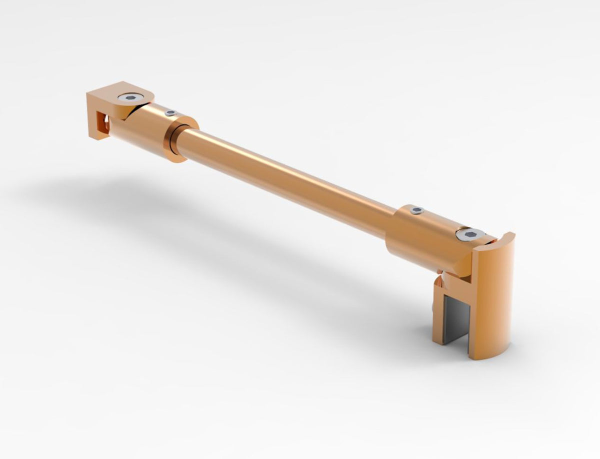 Stabilisierungsstange rund 12 mm 1200 mm Rosé Gold poliert