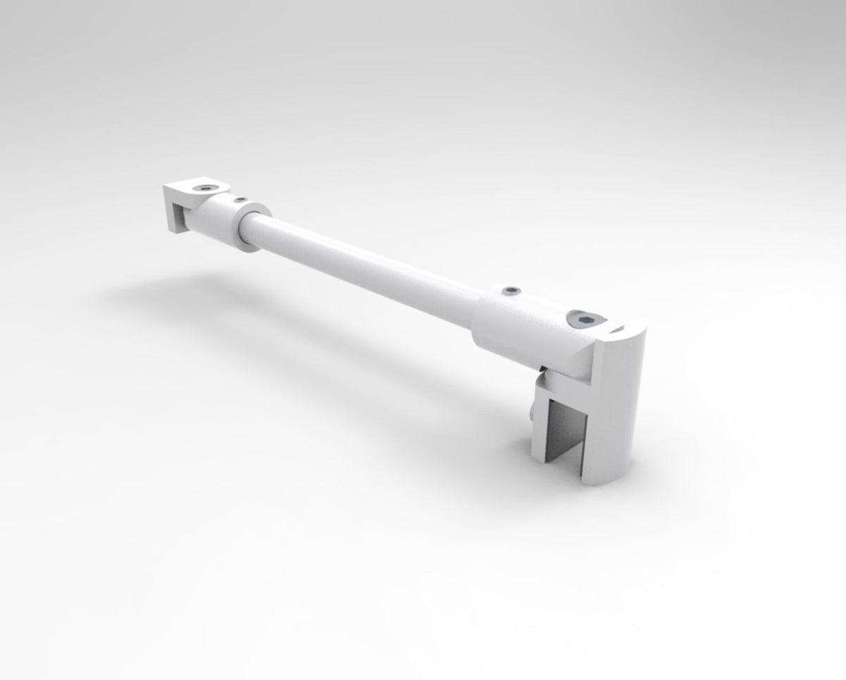 Stabilisierungsstange rund 12 mm 1200 mm Weiß matt
